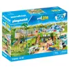 PLAYMOBIL 71600 Parc animalier avec visiteurs, My Life, 66 pièces, Dès 4 ans