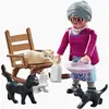 Playmobil Special Plus 71172 Grand-mère avec chats