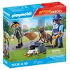Playmobil® 71731 Policier chien de recherche et voleur