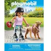 PLAYMOBIL 71739 Jeune fille rolleuse avec Retriever