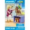 PLAYMOBIL Toiletteuse avec caniche et accessoires