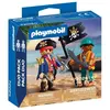 Duo Pirates Avec Drapeau 72024