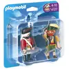 Playmobil 4127 - Playmobil Duo Pirate Et Soldat Anglais