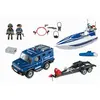 Playmobil City Action 5187 - Fourgon Et Vedette De Police
