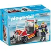 Playmobil Playmobil 5398 - Chef Des Pompiers Avec Voiturette