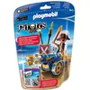 PLAYMOBIL - Corsaire avec Canon Bleu 6164 - Jouet Pirate pour Enfant de 5 ans et plus