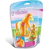 Playmobil Princesses - Princesse Mimosa Avec Cheval À Coiffer 6168 Multicolore