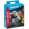 Playmobil Special Plus 9093 Pompier avec arbre en feu