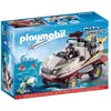 Playmobil 9364 City Action Les policiers d'élite Véhicule amphibie et bandit