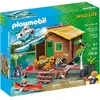 Playmobil Playmobil Wild Life 9320 - Chalet Sur Le Lac Et Hydravion