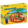 PLAYMOBIL 1.2.3 - 9378 - Lions avec enclos - Mixte - A partir de 18 mois