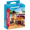 Playmobil Figurines - Pirate Avec Coffre Au Trésor 9358 Multicolore