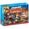 Playmobil Calendrier de l'avent 9486 Pompiers et incendie de chantier