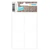 HERMA 15660 Lot de 6 feuilles d'étiquettes multi-usages 25 x 40 mm, 8 pièces par feuille, 48 autocollants, étiquettes ménagères à écrire, mates, vierges en papier, blanc