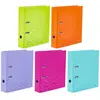 HERMA Lot de 5 classeurs A4 couleurs - 7 cm de large - Pour enfants - Avec motif - Classeur uni avec finition brillante et impression intérieure - Pour garçons et filles
