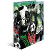 HERMA 20103 Classeur A4 Street Soccer - 7 cm de large - Avec impression intérieure - Pour l'école et le bureau - Classeur robuste en carton pour enfants - Pour garçons et filles