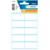 Haza original 7 feuilles de 10 étiquettes rectangulaires soit 70 Etiquettes blanches 19x40mm Herma