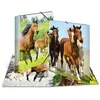 HERMA Chemise élastique 'chevaux', transparent, en PP, ()