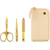 Zwilling Premium Gold Lederetui Beige 3tlg Kit manicure 1 art.