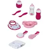 Set Repas et Soins - KLEIN - Princess Coralie - Fille - 11 pièces - Rose