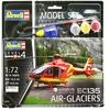 Maquette Revell Model Set Hélicoptère de Secours EC 135 Air-Glaciers