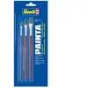 Revell Set de pinceaux plats   Painta  - Pinceau à maquettes  - RV29610 
