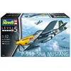 Revell kit modèle P-51D Mustang 1:32 vert 158 pièces