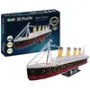 Revell 3D Puzzles 00154 RMS Titanic - LED Edition Noir/Rouge, Centre