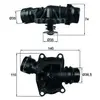 Thermostat, liqiuide de refroidissement MAHLE, par ex. pour BMW, Opel, Land Rover, Hyundai