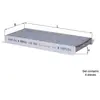Mahle KNECHT FILTER Filtre d'habitacle pour BMW: M3 (Ref: LAK 848/S)
