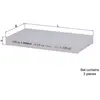 Mahle KNECHT FILTER Filtre d'habitacle pour JEEP: Cherokee & DODGE: Nitro (Ref: LA 674/S)