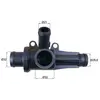 Thermostat, liqiuide de refroidissement MAHLE, par ex. pour Smart, Mitsubishi