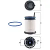 Mahle KNECHT FILTER Filtre à carburant pour AUDI: A6, Q7, Q8, SQ8 & VOLKSWAGEN: Touareg (Ref: KX 494D)