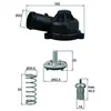 Thermostat, liqiuide de refroidissement MAHLE, par ex. pour VW, Skoda, Seat, Audi
