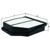 KNECHT FILTER Filtre à air pour SUZUKI: Grand Vitara (Ref: LX 4082)