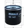 Knecht Filtre à huile, 75 mm MAHLE, par ex. pour Opel, Vauxhall, Chevrolet, Cadillac