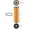 MAHLE Original KNECHT FILTER Filtre à huile pour OPEL: Corsa & CHEVROLET: Aveo (Ref: OX 1155D)