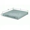 Knecht LA424 Filtre, air de l'habitacle