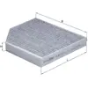 Knecht LAK386 Filtre, air de l'habitacle