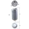 KNECHT FILTER Filtre à carburant pour SEAT: Leon, Toledo (Ref: KL 147/1D)