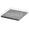 Filtre, air de l'habitacle LA 301 Mahle LA301