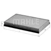 Knecht LA183 Filtre, air de l'habitacle