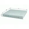 Knecht LA 120 Filtre, air de l'habitacle