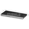 Filtre, air de l'habitacle LAK 252 Mahle LAK252