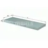 Mahle Knecht LAK 49 Filtre, air de l'habitacle