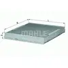 Knecht LAK 189 Filtre, air de l'habitacle