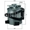 Filtre à carburant KLH 44/22 Mahle KLH44/22