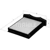 KNECHT FILTER Filtre d'habitacle pour LAND ROVER: Freelander (Ref: LA 360)