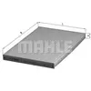 Knecht LA396 Filtre, air de l'habitacle