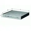MAHLE Original KNECHT FILTER Filtre d'habitacle pour JAGUAR: XF, XJ (Ref: LAK 454)